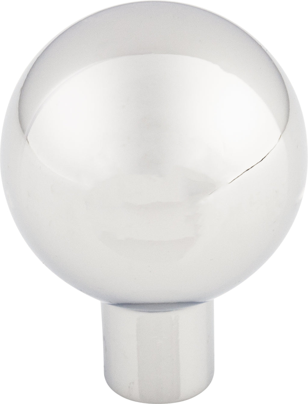 Top Knobs Brookline Series 1-1/8"L Knob, Polished Chrome