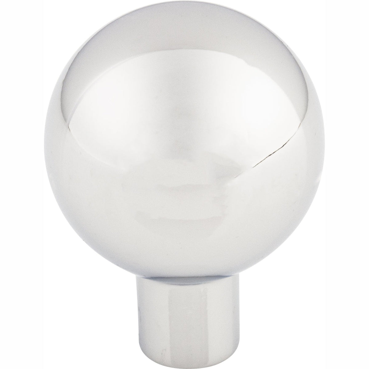 Top Knobs Brookline Series 1-1/8"L Knob, Polished Chrome