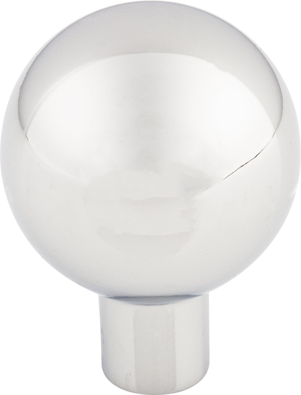 Top Knobs Brookline Series 1-1/8"L Knob, Polished Chrome
