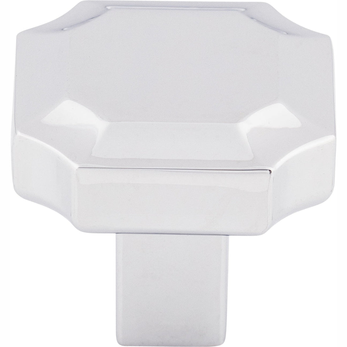 Top Knobs Davenport Series 1-1/4"L Knob, Polished Chrome