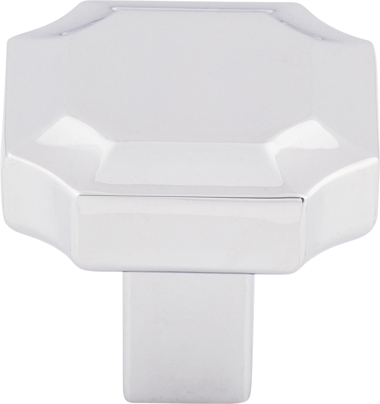 Top Knobs Davenport Series 1-1/4"L Knob, Polished Chrome