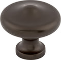 Top Knobs Peak Series 1-5/16"L Knob, Oil Rubbed Bronze