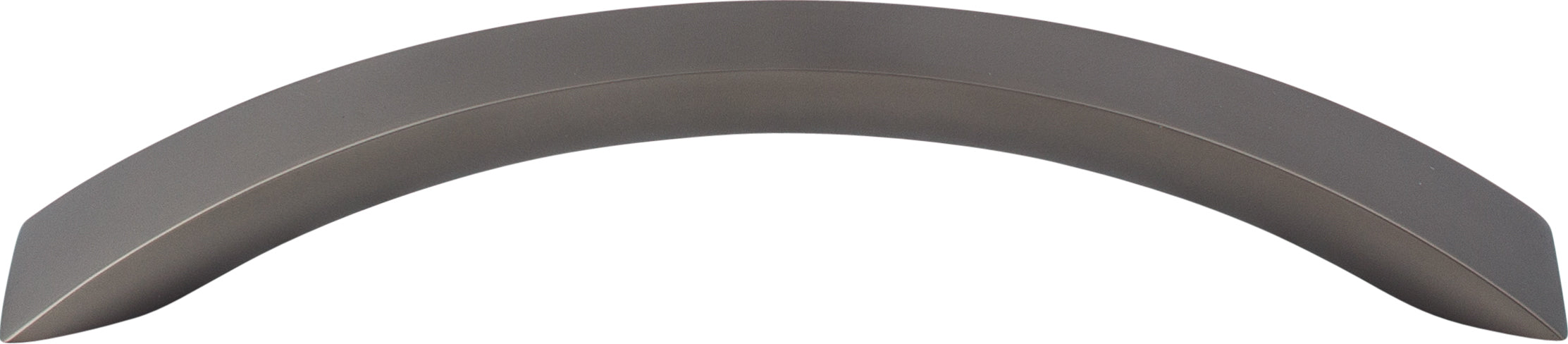Top Knobs Crescent Flair Series 5-1/16"(128mm) CC Pull, Ash Gray