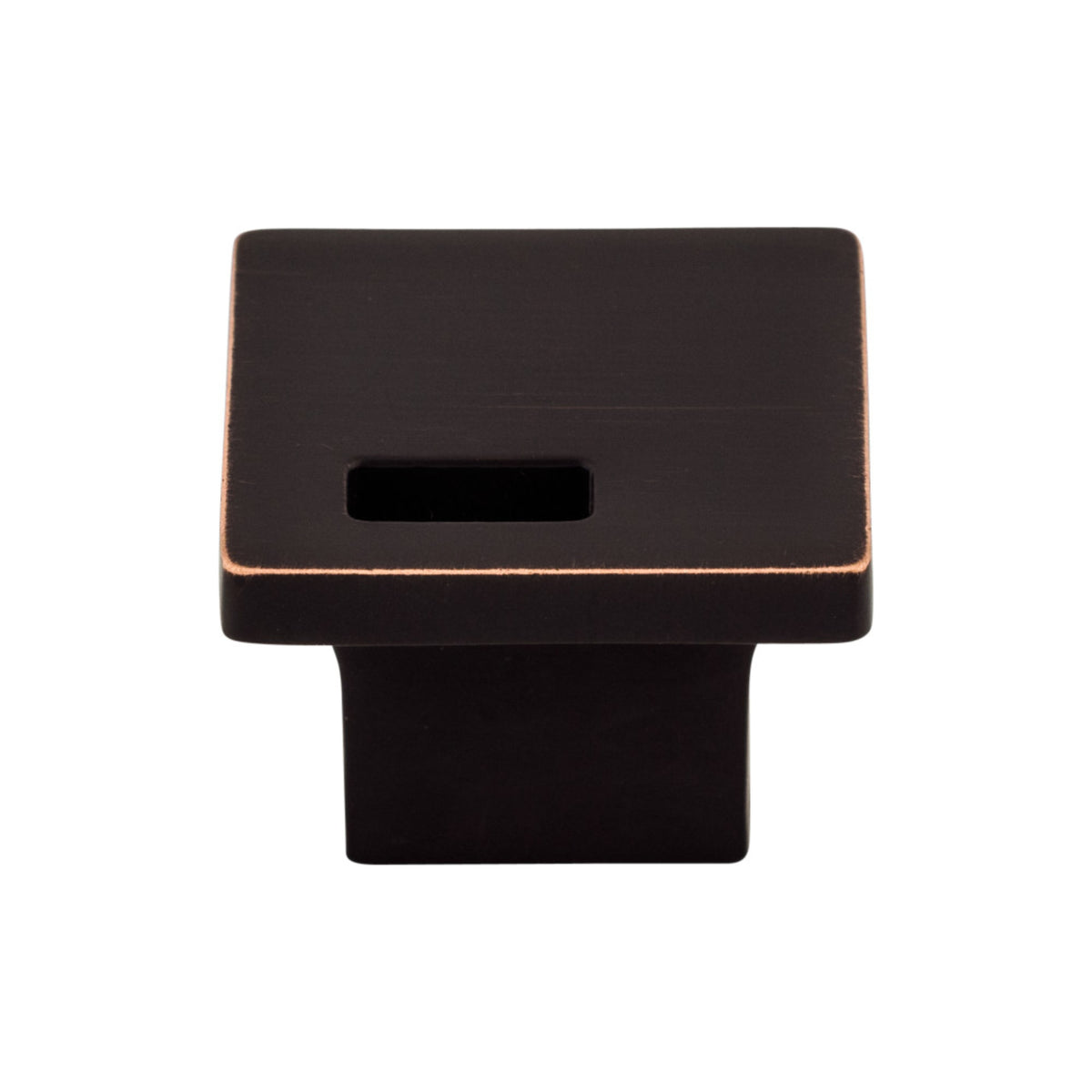 Modern Metro Slot 1 1/4" Length Square Knob