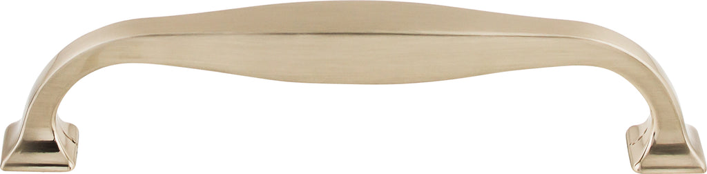 Top Knobs Contour Series 5-1/16"(128mm) CC Pull, Brushed Satin Nickel