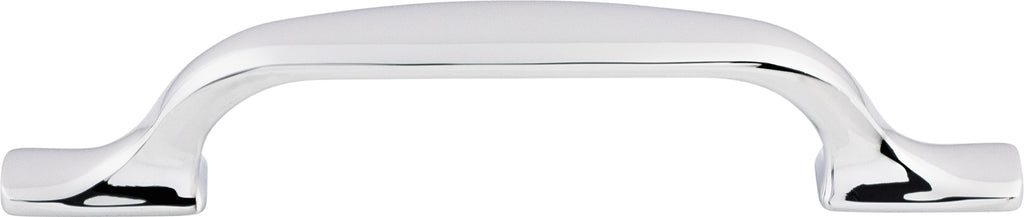 Top Knobs Torbay Series 3-3/4"(95mm) CC Pull, Polished Chrome
