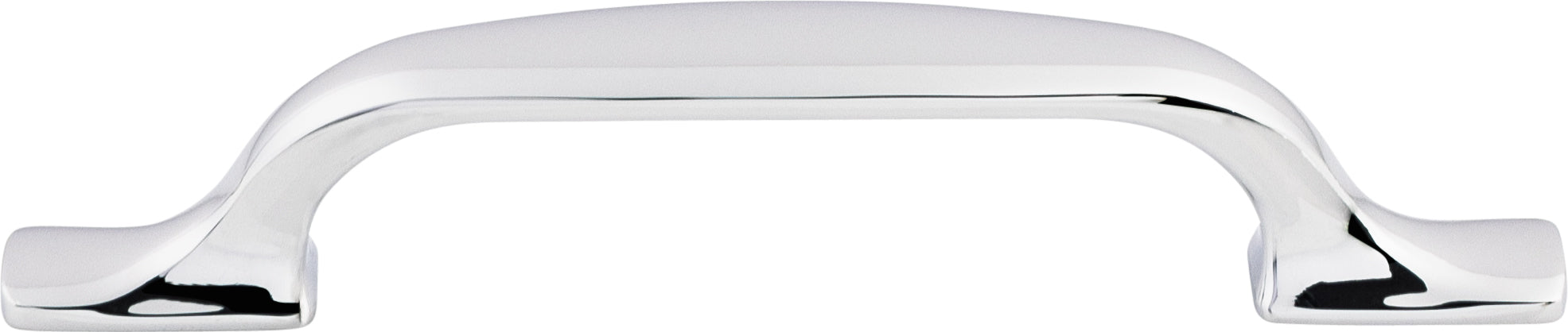 Top Knobs Torbay Series 3-3/4"(95mm) CC Pull, Polished Chrome
