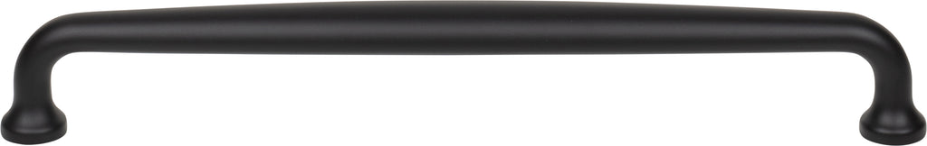 Top Knobs Charlotte Series 8"(203mm) CC Pull, Flat Black 