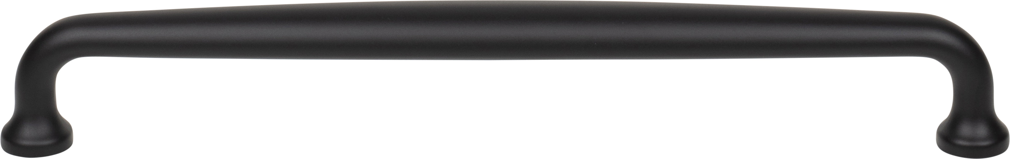Top Knobs Charlotte Series 8"(203mm) CC Pull, Flat Black 
