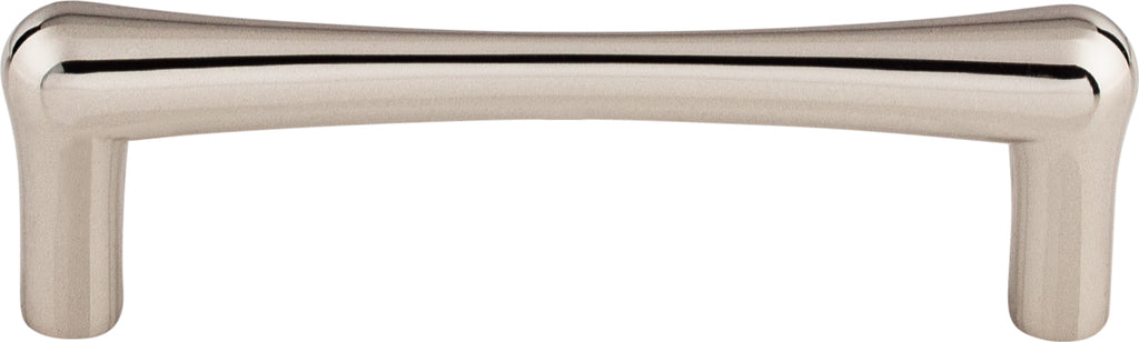 Top Knobs Brookline Series 3-3/4"(95mm) CC Pull, Polished Nickel