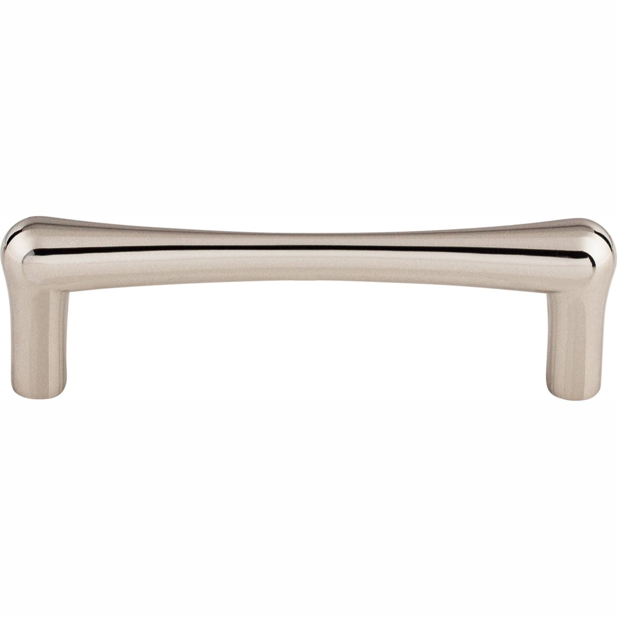Top Knobs Brookline Series 3-3/4"(95mm) CC Pull, Polished Nickel
