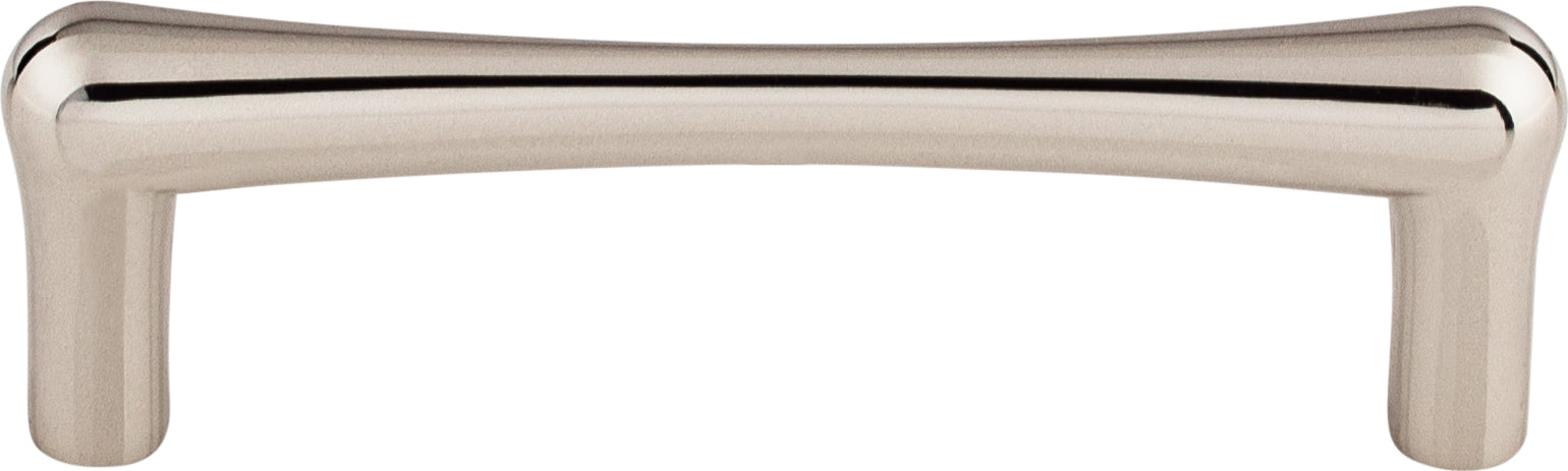 Top Knobs Brookline Series 3-3/4"(95mm) CC Pull, Polished Nickel