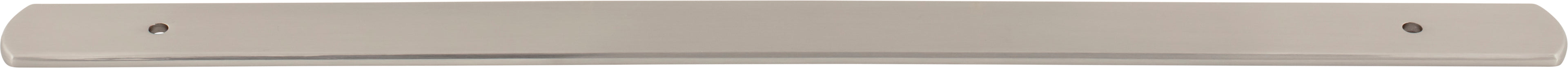 Top Knobs Wescott Series 12"(304mm) CC Backplate, Brushed Satin Nickel