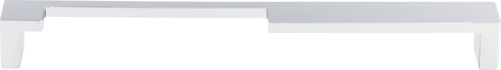 Top Knobs Modern Metro Series 9"(229mm) CC Notch Pull, Polished Chrome