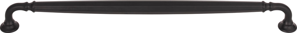 Top Knobs Barrow Series 12"(304mm) CC Pull, Flat Black