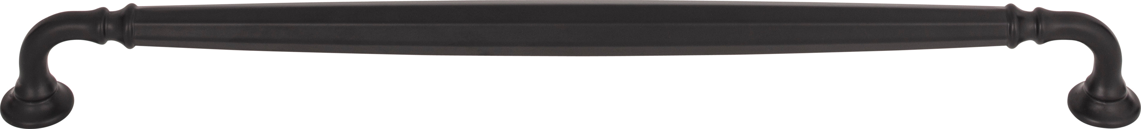 Top Knobs Barrow Series 12"(304mm) CC Pull, Flat Black
