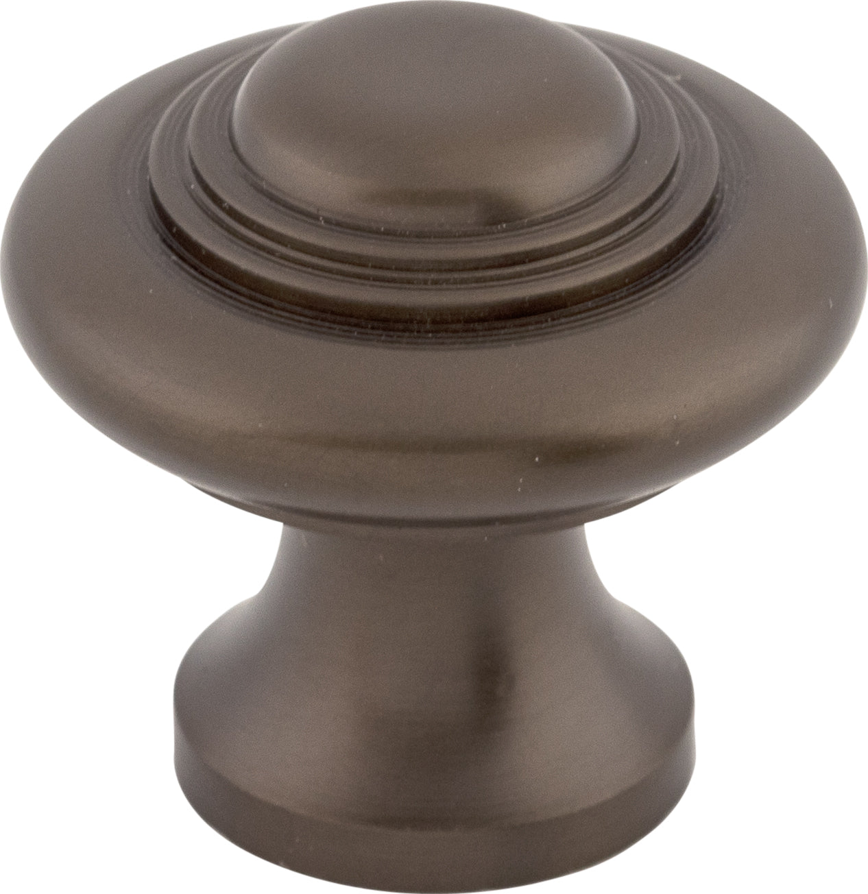 Top Knobs Ascot Series 1-1/4"L Knob, Oil Rubbed Bronze