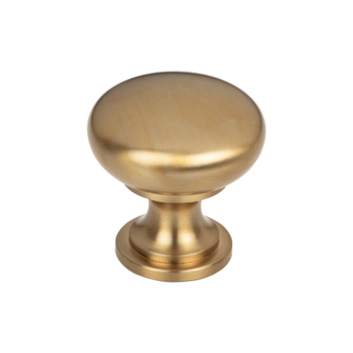 Hollow Round 1 3/16" Diameter Mushroom Knob