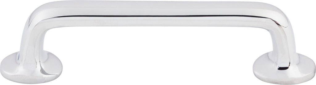 Top Knobs Aspen II Rounded Series 4"(101mm) CC Pull, Polished Chrome