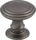 Top Knobs Reeded Series 1-1/4"L Knob, Ash Gray