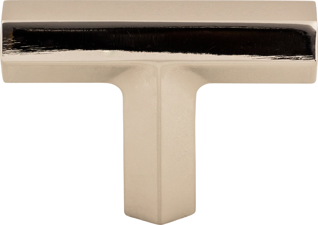 Top Knobs Lydia Series 1-3/4"L T-Knob, Polished Nickel
