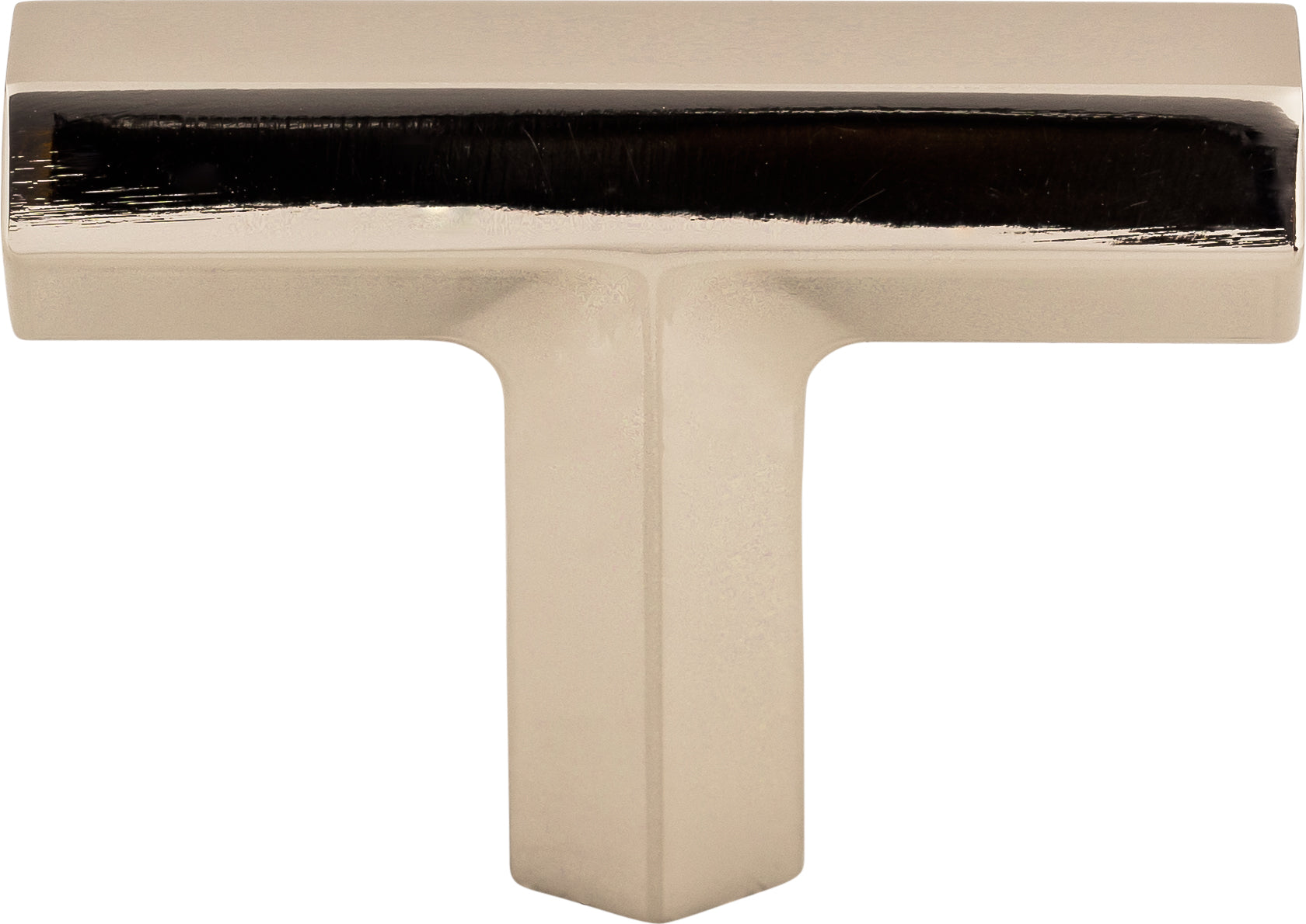 Top Knobs Lydia Series 1-3/4"L T-Knob, Polished Nickel