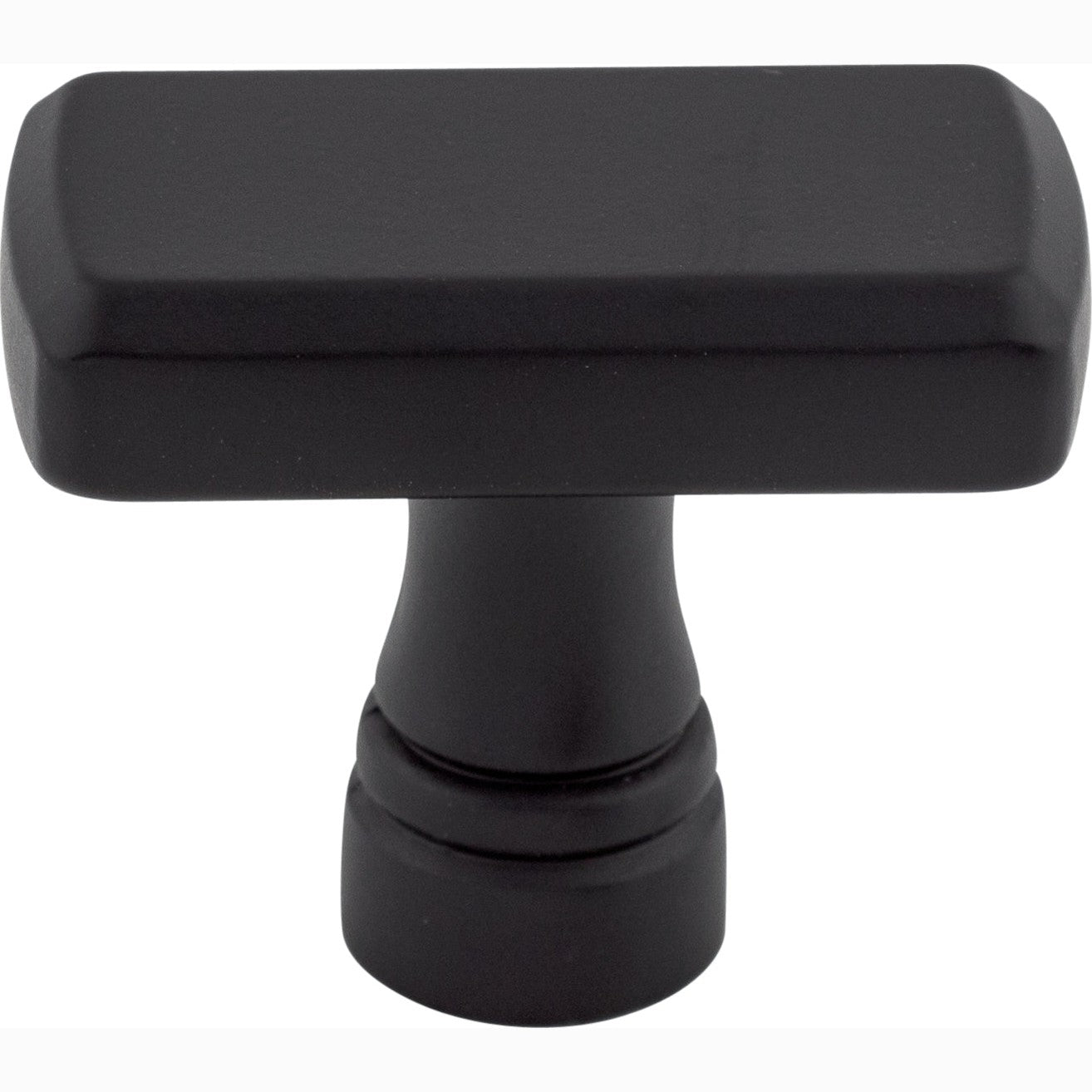 Top Knobs Kingsbridge Series 1-3/8"L Knob, Flat Black