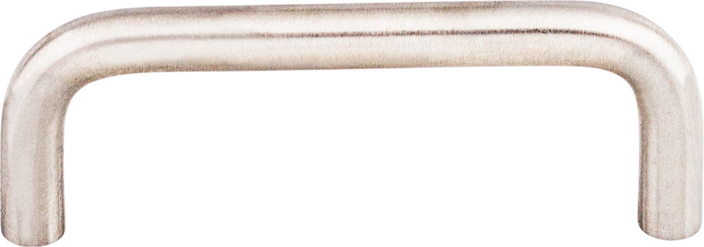 Top Knobs Bent Series 3"(76mm) CC Bar Pull, Brushed Stainless Steel