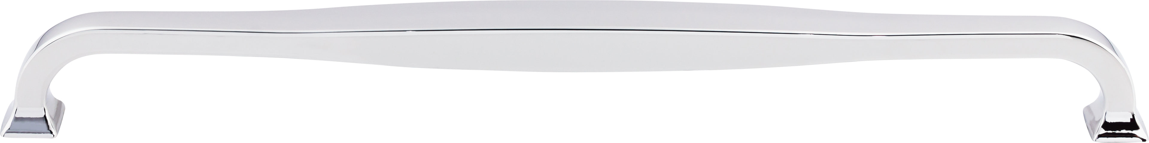 Top Knobs Contour Series 12"(304mm) CC Pull, Polished Chrome