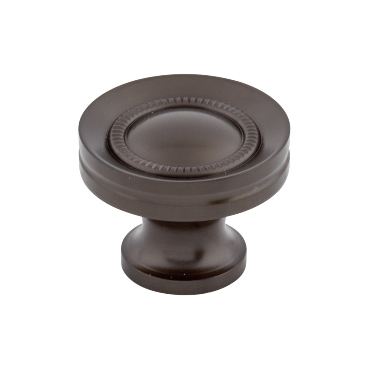 Button Faced 1 1/4" Diameter Round Knob