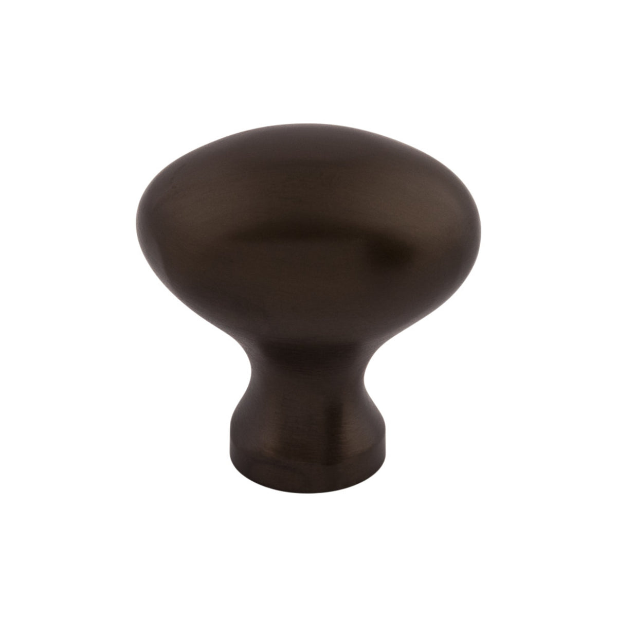 Egg 1 1/4" Length Oval Knob