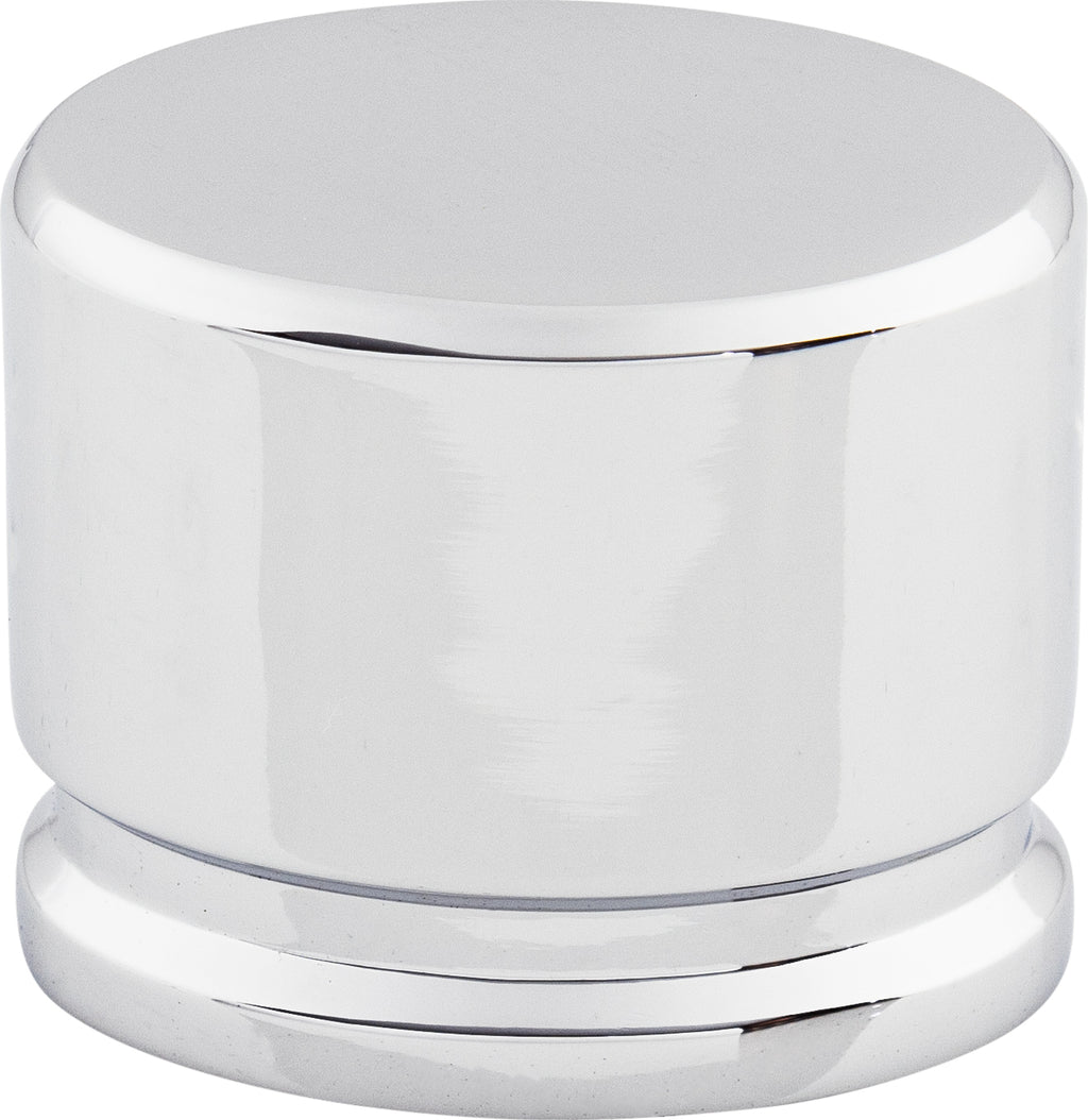 Top Knobs Oval Series 1-3/8"L Knob, Polished Chrome