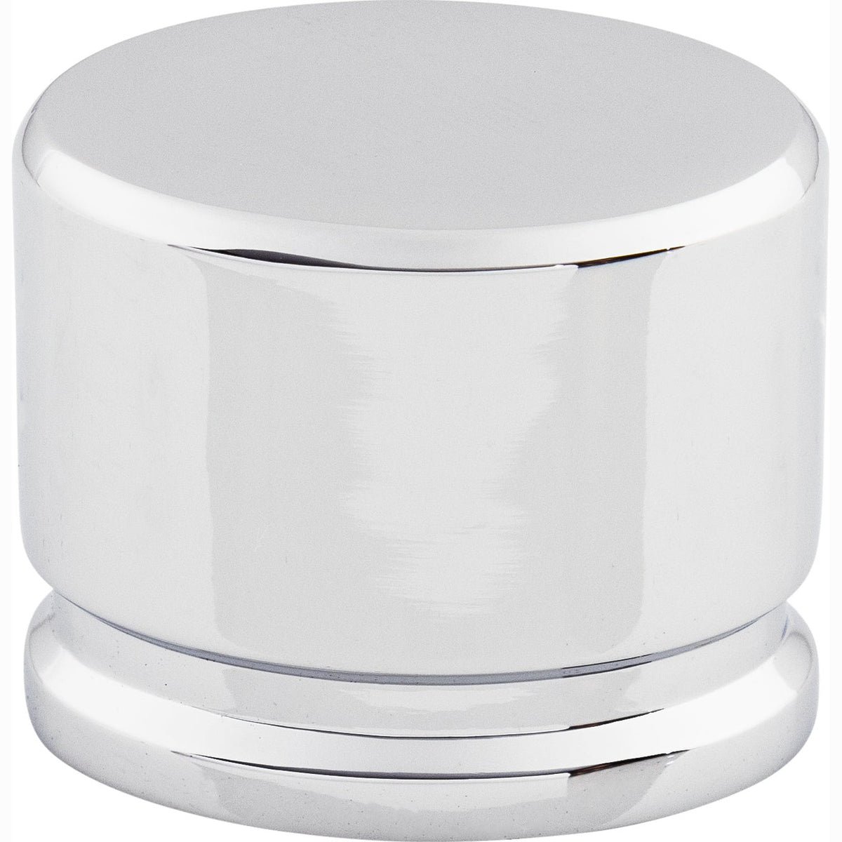 Top Knobs Oval Series 1-3/8"L Knob, Polished Chrome