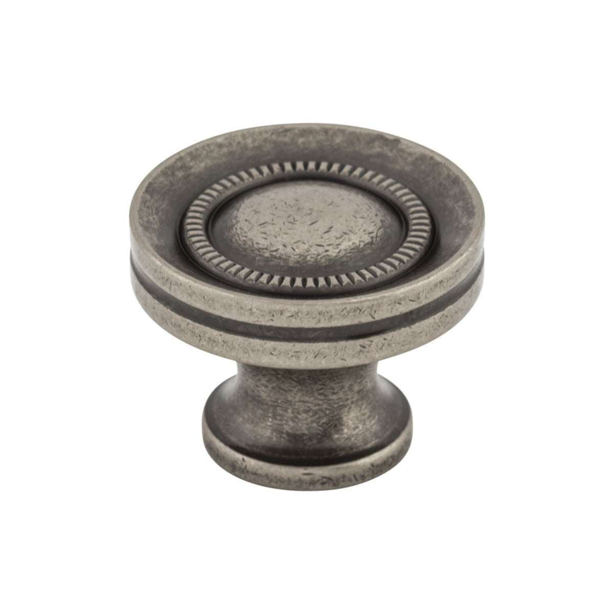 Button Faced 1 1/4" Diameter Round Knob