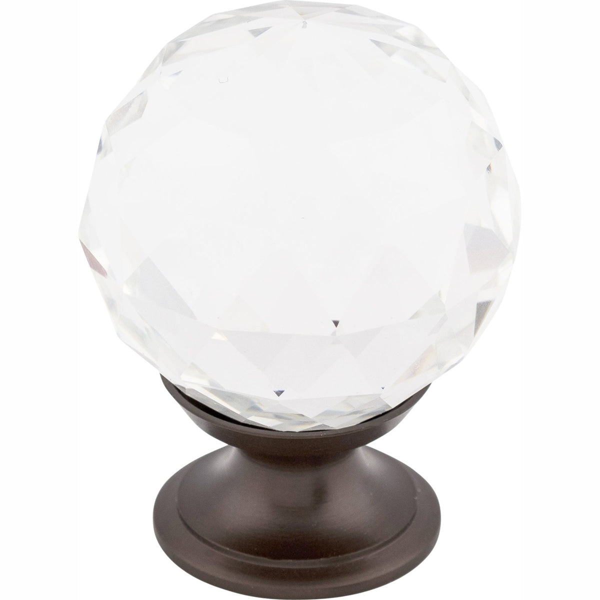 Top Knobs Clear Crystal Series 1-3/8"L Knob, 