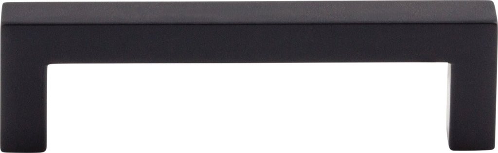 Top Knobs Square Series 3-3/4"(95mm) CC Bar Pull, Flat Black