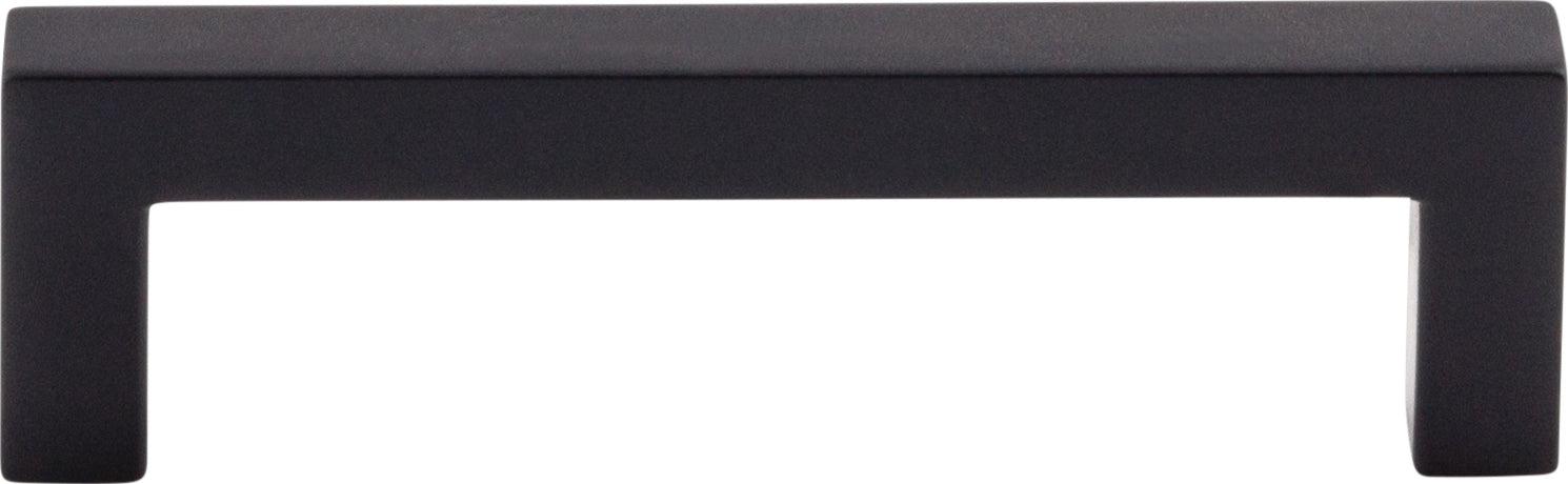 Top Knobs Square Series 3-3/4"(95mm) CC Bar Pull, Flat Black