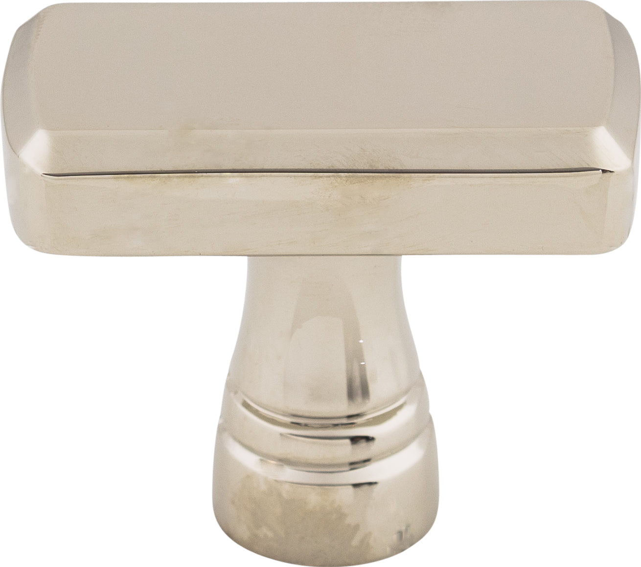 Top Knobs Kingsbridge Series 1-3/8"L Knob, Polished Nickel