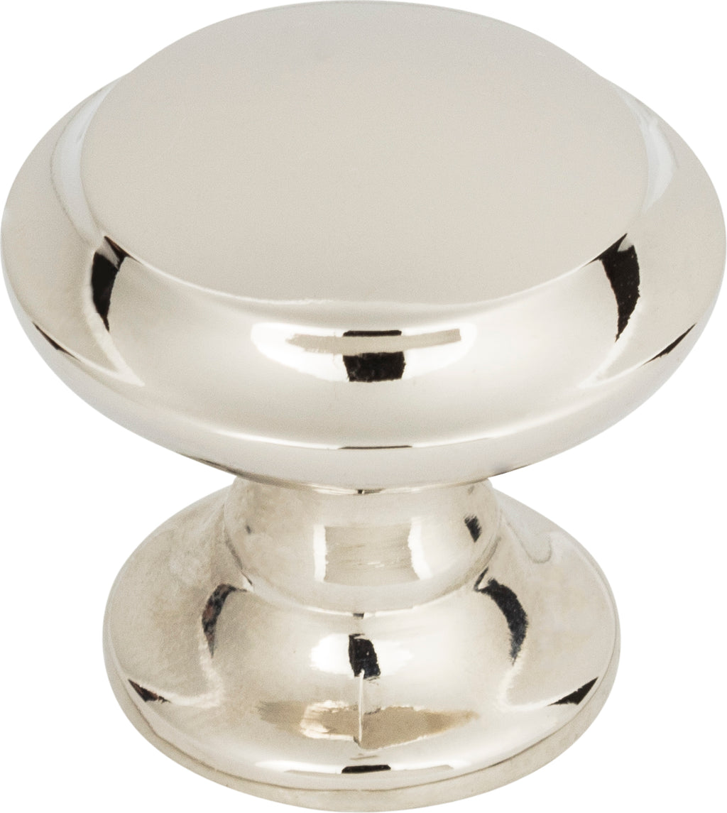 Top Knobs Barrow Series 1-1/4"L Knob, Polished Nickel
