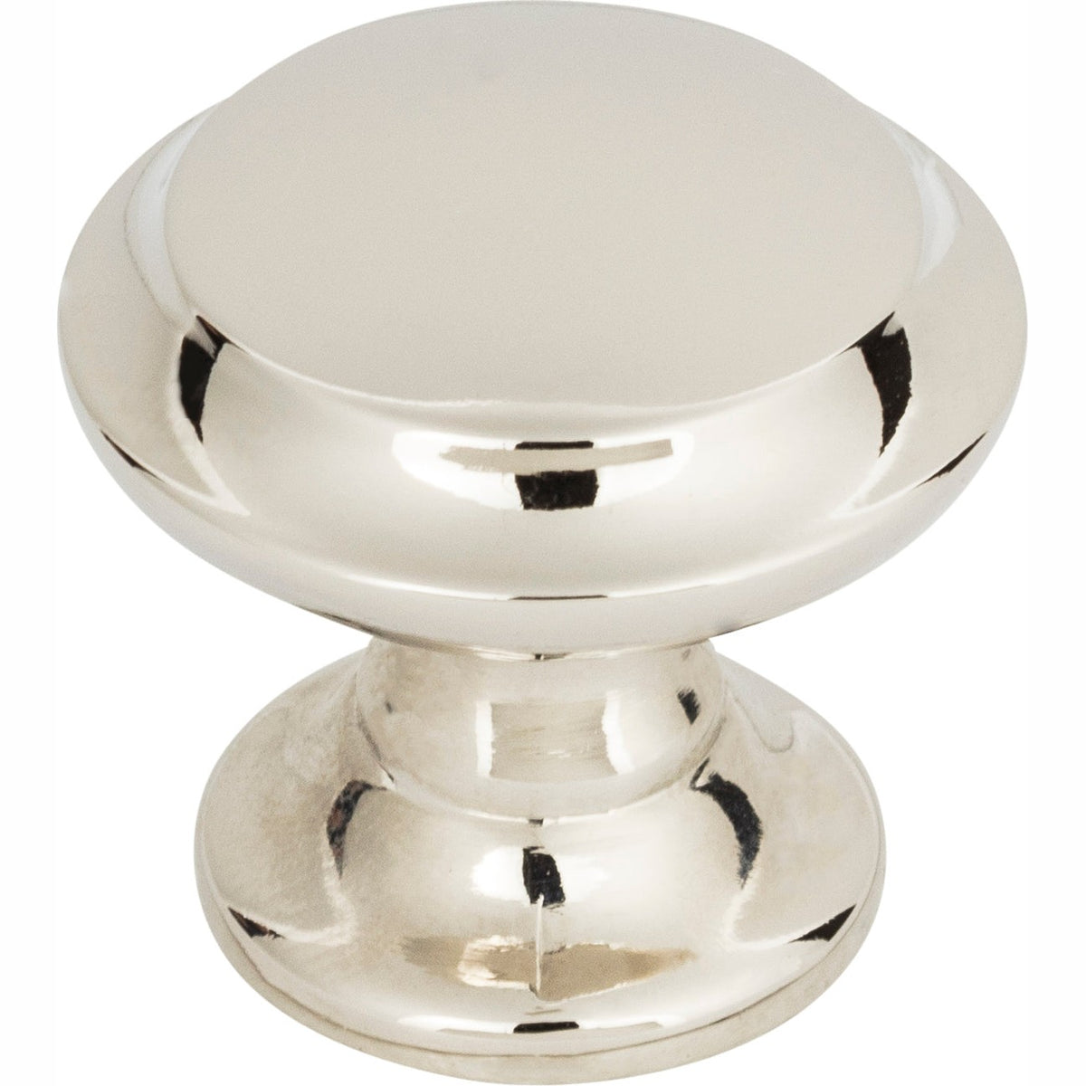 Top Knobs Barrow Series 1-1/4"L Knob, Polished Nickel