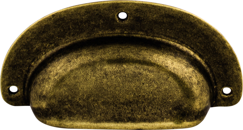 Top Knobs Mayfair Series 3-3/4"L Cup Pull, German Bronze