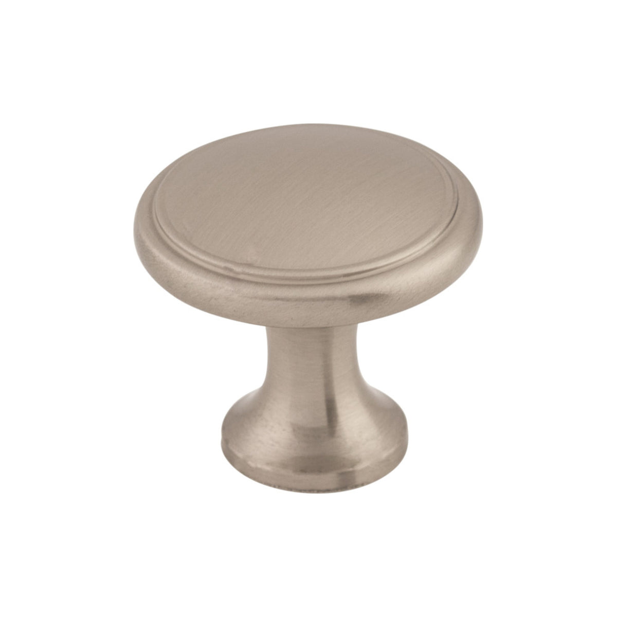 Ringed 1 1/8" Diameter Round Knob