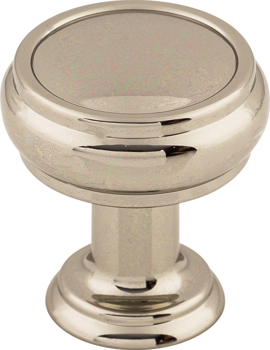 Top Knobs Eden Series 1"L Knob, Polished Nickel