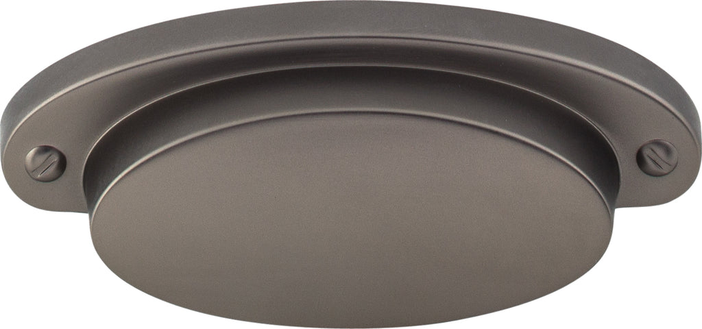 Top Knobs Dakota Series 2-9/16"(65mm) CC Cup Pull, Ash Gray