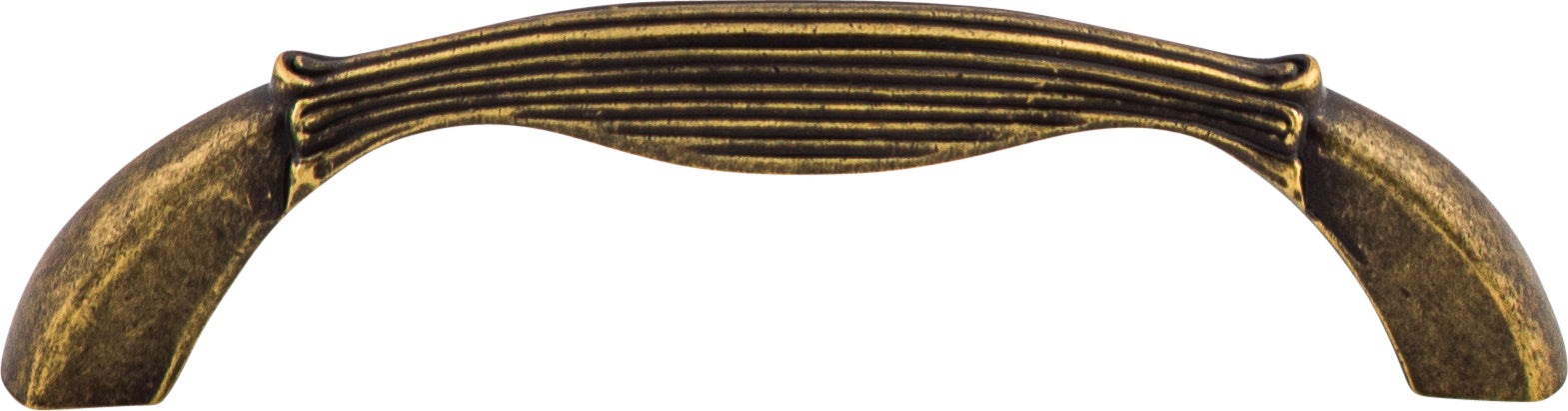 Top Knobs Straight Series 3-3/4"(95mm) CC Pull, German Bronze