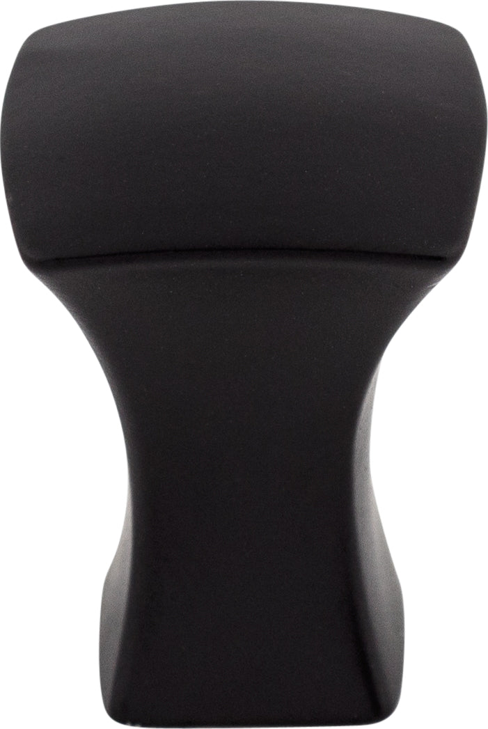 Top Knobs Glacier Series 3/4"L Knob, Flat Black