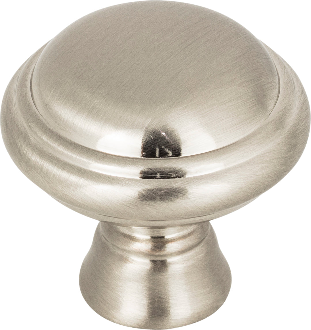 Top Knobs Henderson Series 1-1/4"L Knob, Brushed Satin Nickel