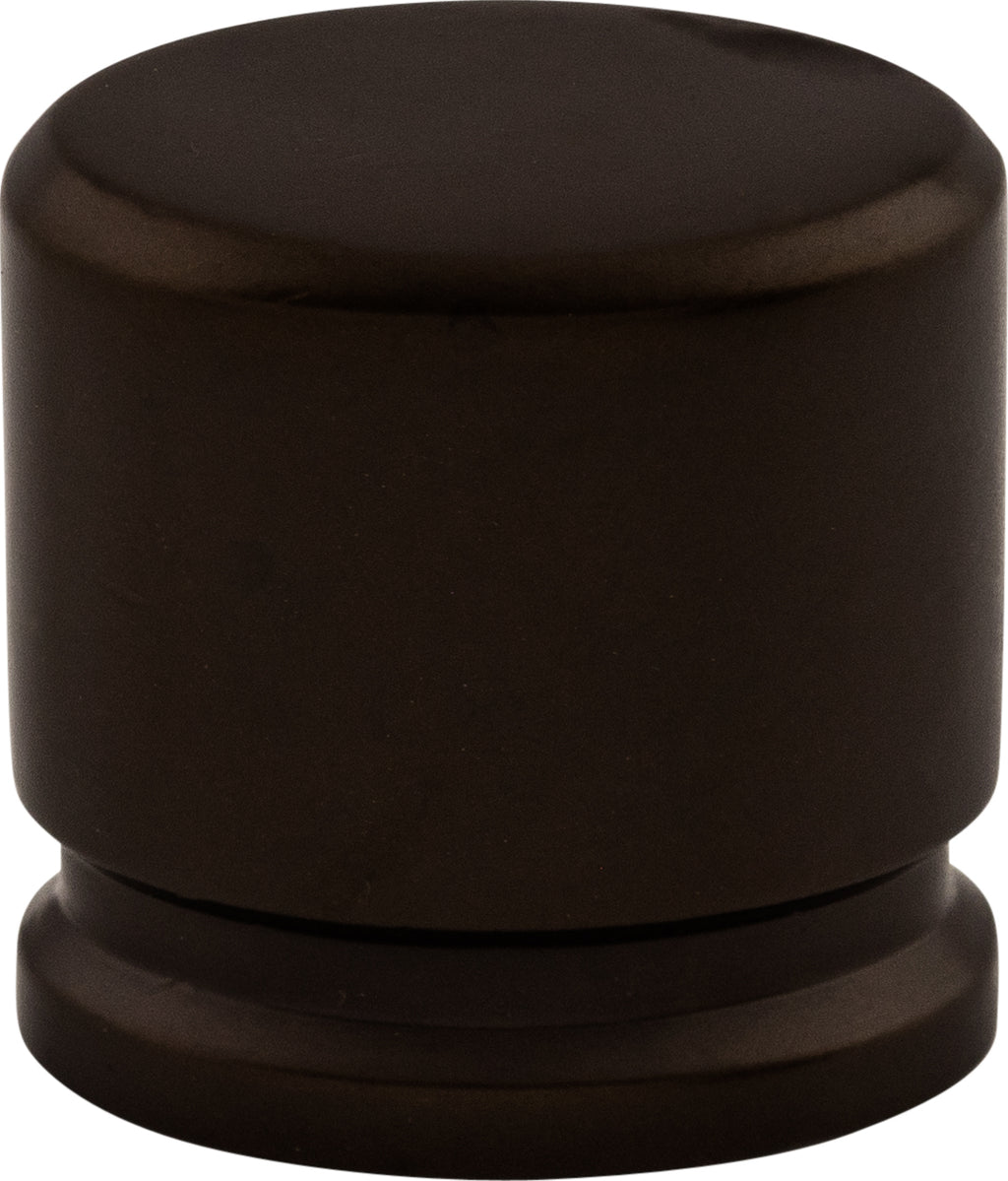 Top Knobs Oval Series 1-1/8"L Knob, Oil Rubbed Bronze