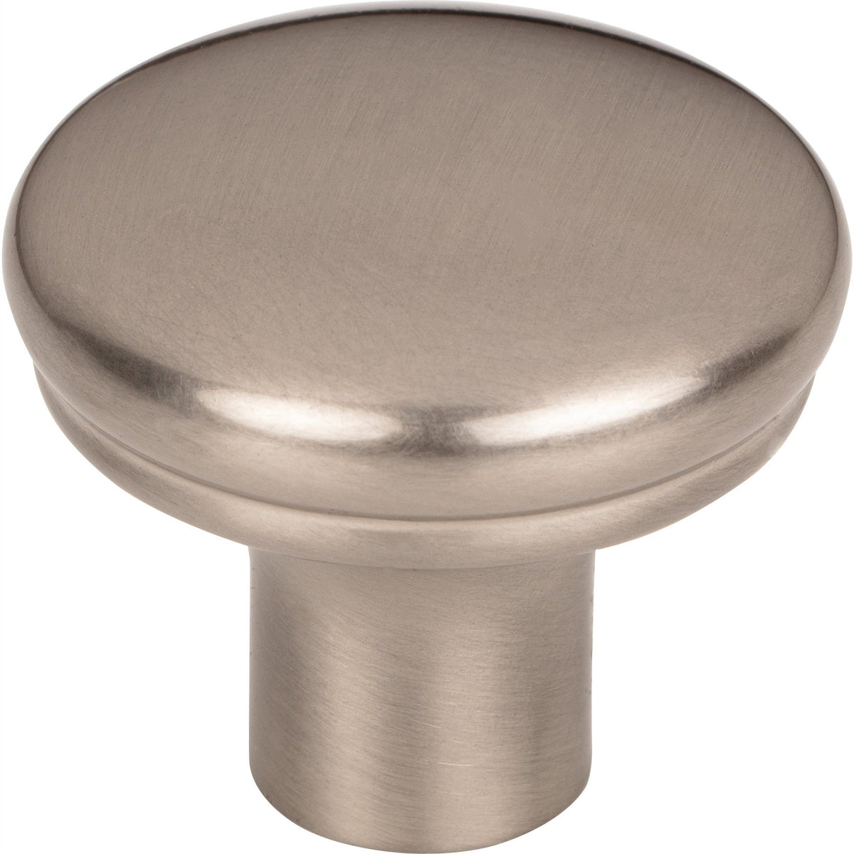 Top Knobs Julian Series 1-1/4"L Knob, Brushed Satin Nickel
