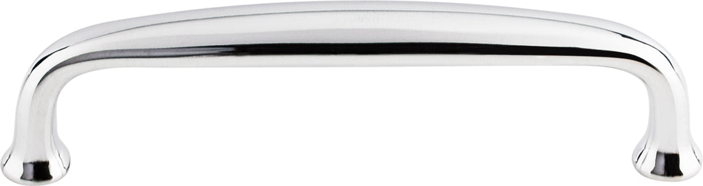 Top Knobs Charlotte Series 4"(101mm) CC Pull, Polished Chrome